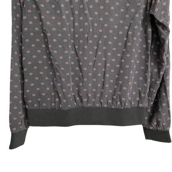 Scotch & Soda Men's 100% Viscose Full Zip Bomber Jacket Size S Black Amsterdam - Picture 12 of 16